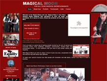 Tablet Screenshot of magical-moon.com
